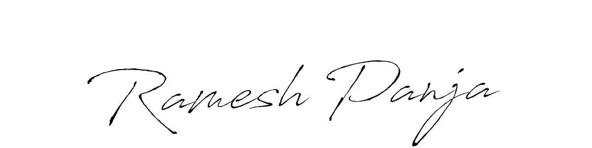 You should practise on your own different ways (Antro_Vectra) to write your name (Ramesh Panja) in signature. don't let someone else do it for you. Ramesh Panja signature style 6 images and pictures png