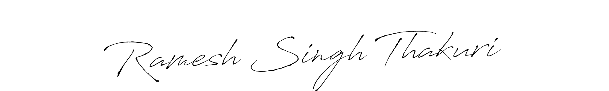 You should practise on your own different ways (Antro_Vectra) to write your name (Ramesh Singh Thakuri) in signature. don't let someone else do it for you. Ramesh Singh Thakuri signature style 6 images and pictures png