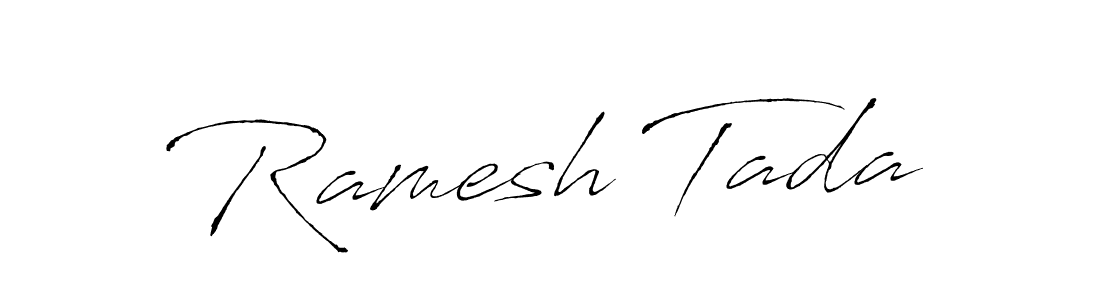 This is the best signature style for the Ramesh Tada name. Also you like these signature font (Antro_Vectra). Mix name signature. Ramesh Tada signature style 6 images and pictures png