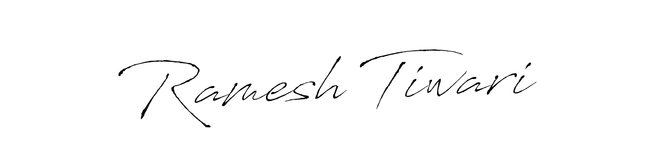 How to make Ramesh Tiwari signature? Antro_Vectra is a professional autograph style. Create handwritten signature for Ramesh Tiwari name. Ramesh Tiwari signature style 6 images and pictures png