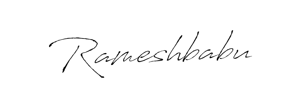 Rameshbabu stylish signature style. Best Handwritten Sign (Antro_Vectra) for my name. Handwritten Signature Collection Ideas for my name Rameshbabu. Rameshbabu signature style 6 images and pictures png