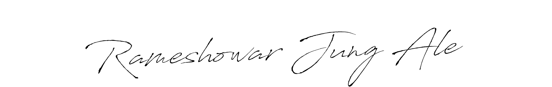 Make a beautiful signature design for name Rameshowar Jung Ale. Use this online signature maker to create a handwritten signature for free. Rameshowar Jung Ale signature style 6 images and pictures png