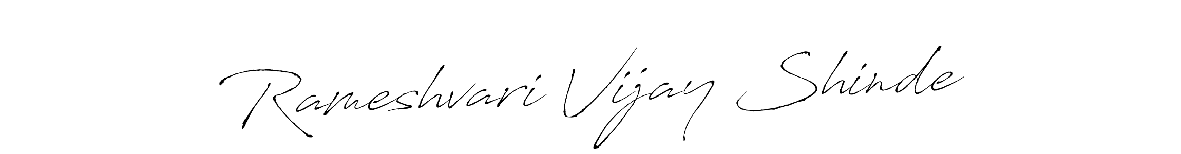 You can use this online signature creator to create a handwritten signature for the name Rameshvari Vijay Shinde. This is the best online autograph maker. Rameshvari Vijay Shinde signature style 6 images and pictures png