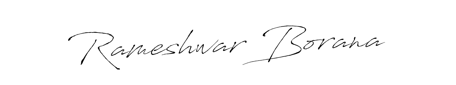 Use a signature maker to create a handwritten signature online. With this signature software, you can design (Antro_Vectra) your own signature for name Rameshwar Borana. Rameshwar Borana signature style 6 images and pictures png