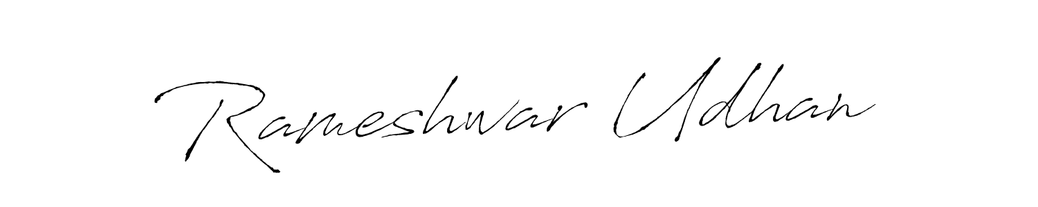 Make a beautiful signature design for name Rameshwar Udhan. Use this online signature maker to create a handwritten signature for free. Rameshwar Udhan signature style 6 images and pictures png