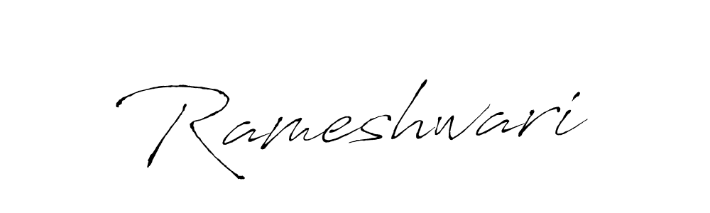 Create a beautiful signature design for name Rameshwari. With this signature (Antro_Vectra) fonts, you can make a handwritten signature for free. Rameshwari signature style 6 images and pictures png