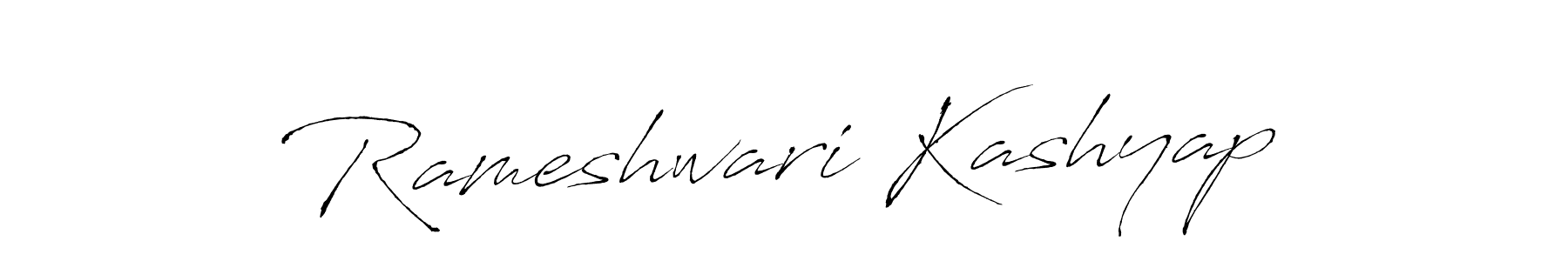 Rameshwari Kashyap stylish signature style. Best Handwritten Sign (Antro_Vectra) for my name. Handwritten Signature Collection Ideas for my name Rameshwari Kashyap. Rameshwari Kashyap signature style 6 images and pictures png