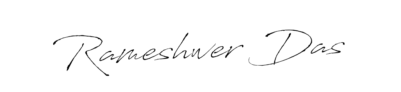 Rameshwer Das stylish signature style. Best Handwritten Sign (Antro_Vectra) for my name. Handwritten Signature Collection Ideas for my name Rameshwer Das. Rameshwer Das signature style 6 images and pictures png