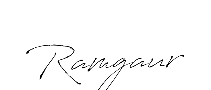 Similarly Antro_Vectra is the best handwritten signature design. Signature creator online .You can use it as an online autograph creator for name Ramgaur. Ramgaur signature style 6 images and pictures png