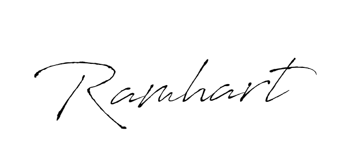 Use a signature maker to create a handwritten signature online. With this signature software, you can design (Antro_Vectra) your own signature for name Ramhart. Ramhart signature style 6 images and pictures png