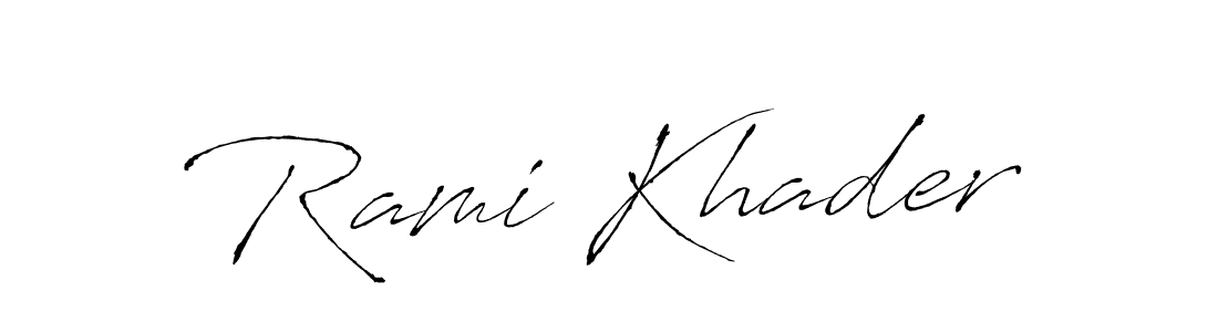 How to Draw Rami Khader signature style? Antro_Vectra is a latest design signature styles for name Rami Khader. Rami Khader signature style 6 images and pictures png