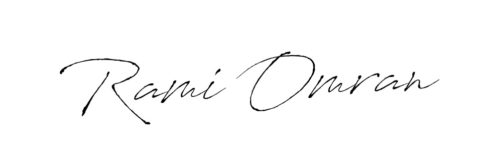 The best way (Antro_Vectra) to make a short signature is to pick only two or three words in your name. The name Rami Omran include a total of six letters. For converting this name. Rami Omran signature style 6 images and pictures png