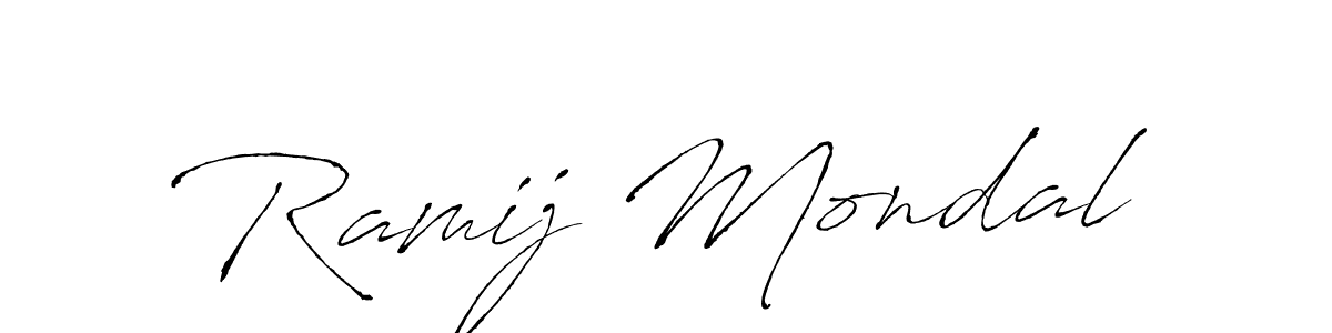 if you are searching for the best signature style for your name Ramij Mondal. so please give up your signature search. here we have designed multiple signature styles  using Antro_Vectra. Ramij Mondal signature style 6 images and pictures png