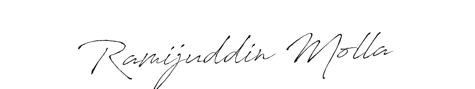 Use a signature maker to create a handwritten signature online. With this signature software, you can design (Antro_Vectra) your own signature for name Ramijuddin Molla. Ramijuddin Molla signature style 6 images and pictures png