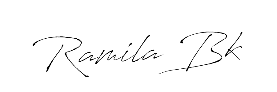 How to Draw Ramila Bk signature style? Antro_Vectra is a latest design signature styles for name Ramila Bk. Ramila Bk signature style 6 images and pictures png