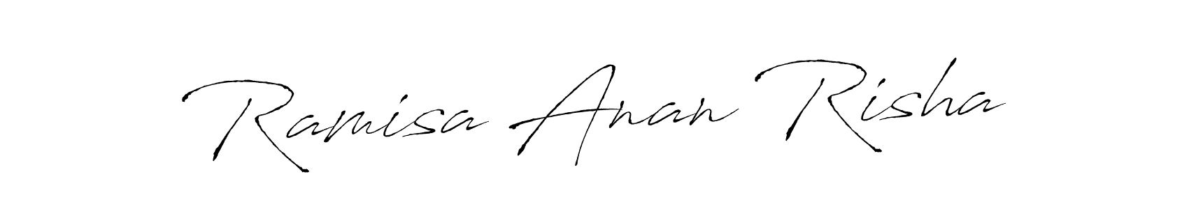Make a beautiful signature design for name Ramisa Anan Risha. Use this online signature maker to create a handwritten signature for free. Ramisa Anan Risha signature style 6 images and pictures png