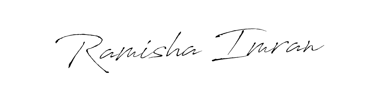 Also You can easily find your signature by using the search form. We will create Ramisha Imran name handwritten signature images for you free of cost using Antro_Vectra sign style. Ramisha Imran signature style 6 images and pictures png