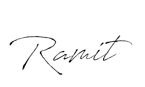 It looks lik you need a new signature style for name Ramit. Design unique handwritten (Antro_Vectra) signature with our free signature maker in just a few clicks. Ramit signature style 6 images and pictures png