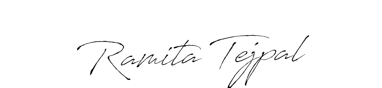 Make a short Ramita Tejpal signature style. Manage your documents anywhere anytime using Antro_Vectra. Create and add eSignatures, submit forms, share and send files easily. Ramita Tejpal signature style 6 images and pictures png