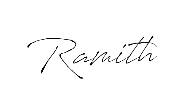 Ramith stylish signature style. Best Handwritten Sign (Antro_Vectra) for my name. Handwritten Signature Collection Ideas for my name Ramith. Ramith signature style 6 images and pictures png