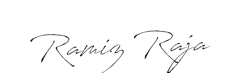 Create a beautiful signature design for name Ramiz Raja. With this signature (Antro_Vectra) fonts, you can make a handwritten signature for free. Ramiz Raja signature style 6 images and pictures png