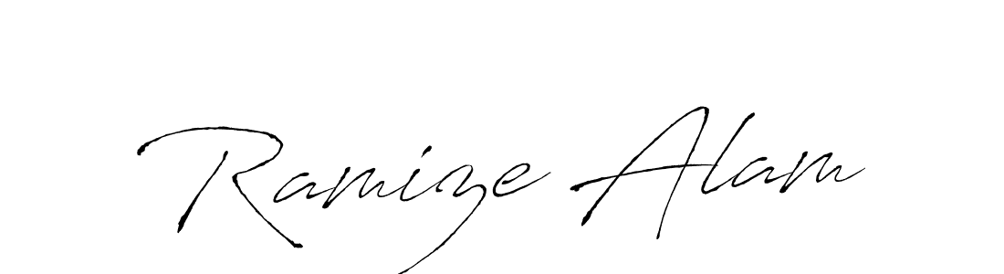 It looks lik you need a new signature style for name Ramize Alam. Design unique handwritten (Antro_Vectra) signature with our free signature maker in just a few clicks. Ramize Alam signature style 6 images and pictures png