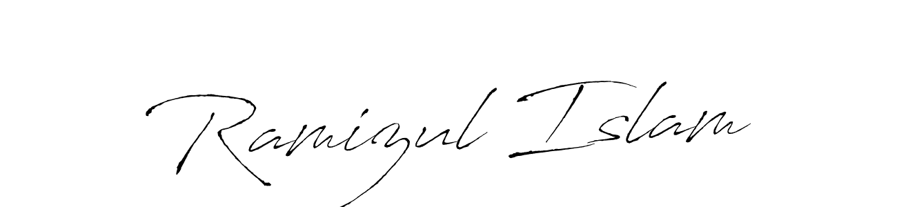 Make a beautiful signature design for name Ramizul Islam. Use this online signature maker to create a handwritten signature for free. Ramizul Islam signature style 6 images and pictures png
