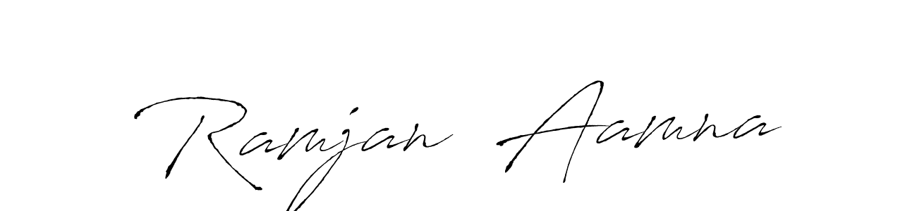 See photos of Ramjan  Aamna official signature by Spectra . Check more albums & portfolios. Read reviews & check more about Antro_Vectra font. Ramjan  Aamna signature style 6 images and pictures png