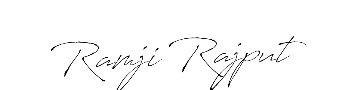 if you are searching for the best signature style for your name Ramji Rajput. so please give up your signature search. here we have designed multiple signature styles  using Antro_Vectra. Ramji Rajput signature style 6 images and pictures png