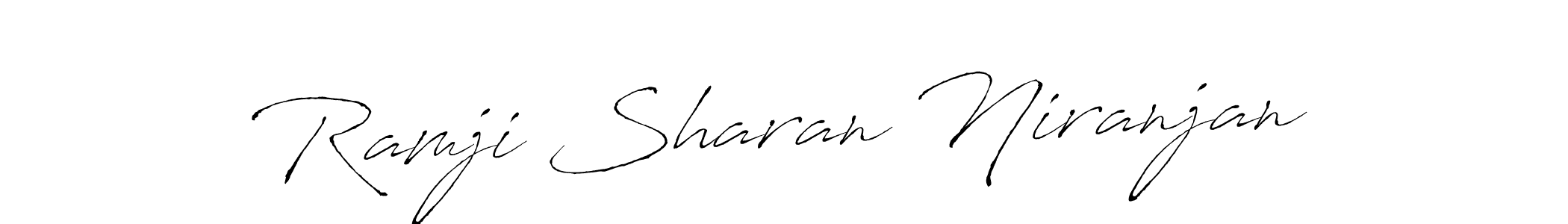 Make a beautiful signature design for name Ramji Sharan Niranjan. Use this online signature maker to create a handwritten signature for free. Ramji Sharan Niranjan signature style 6 images and pictures png