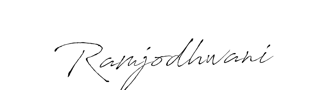 How to Draw Ramjodhwani signature style? Antro_Vectra is a latest design signature styles for name Ramjodhwani. Ramjodhwani signature style 6 images and pictures png