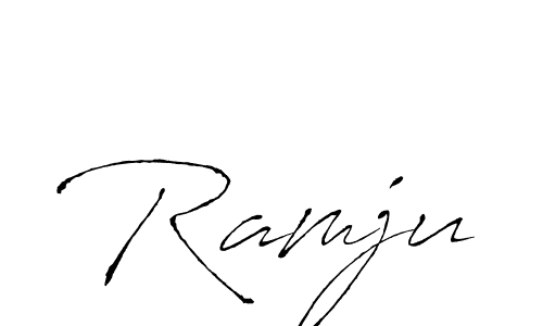 Antro_Vectra is a professional signature style that is perfect for those who want to add a touch of class to their signature. It is also a great choice for those who want to make their signature more unique. Get Ramju name to fancy signature for free. Ramju signature style 6 images and pictures png