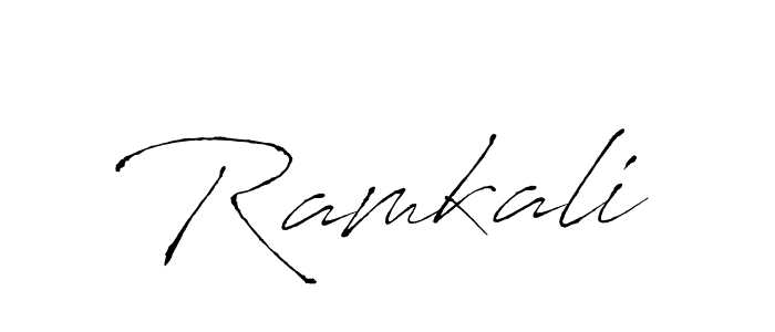Create a beautiful signature design for name Ramkali. With this signature (Antro_Vectra) fonts, you can make a handwritten signature for free. Ramkali signature style 6 images and pictures png
