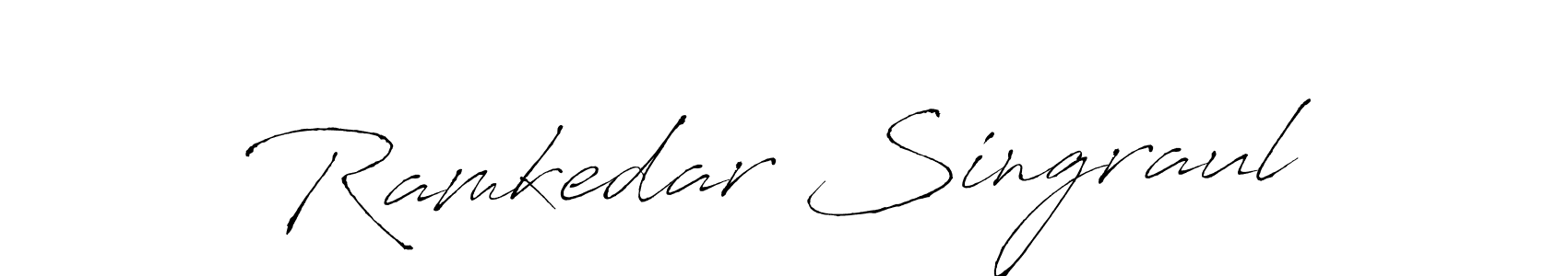 Make a beautiful signature design for name Ramkedar Singraul. Use this online signature maker to create a handwritten signature for free. Ramkedar Singraul signature style 6 images and pictures png