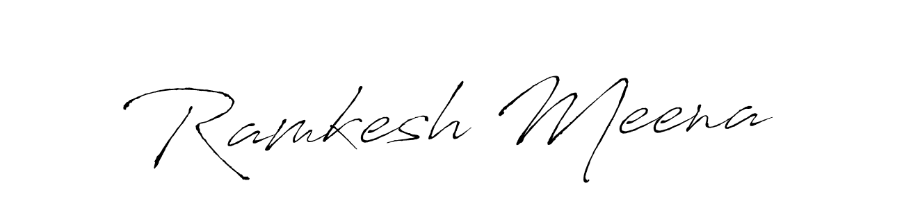 Use a signature maker to create a handwritten signature online. With this signature software, you can design (Antro_Vectra) your own signature for name Ramkesh Meena. Ramkesh Meena signature style 6 images and pictures png