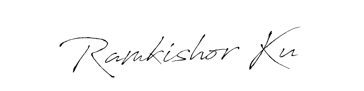 It looks lik you need a new signature style for name Ramkishor Ku. Design unique handwritten (Antro_Vectra) signature with our free signature maker in just a few clicks. Ramkishor Ku signature style 6 images and pictures png