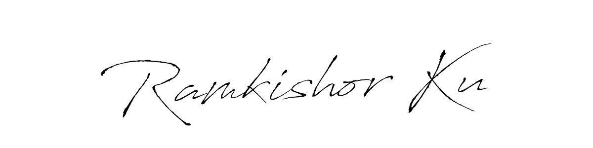 It looks lik you need a new signature style for name Ramkishor Ku. Design unique handwritten (Antro_Vectra) signature with our free signature maker in just a few clicks. Ramkishor Ku signature style 6 images and pictures png