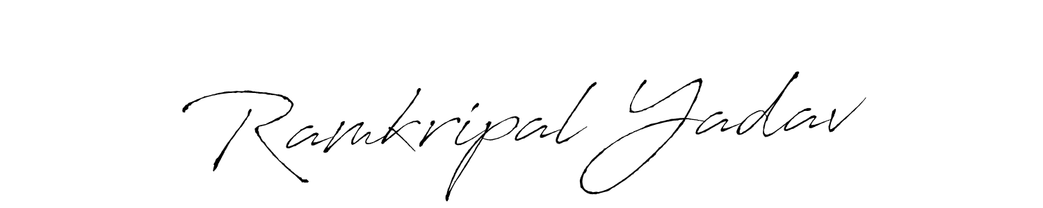 Once you've used our free online signature maker to create your best signature Antro_Vectra style, it's time to enjoy all of the benefits that Ramkripal Yadav name signing documents. Ramkripal Yadav signature style 6 images and pictures png
