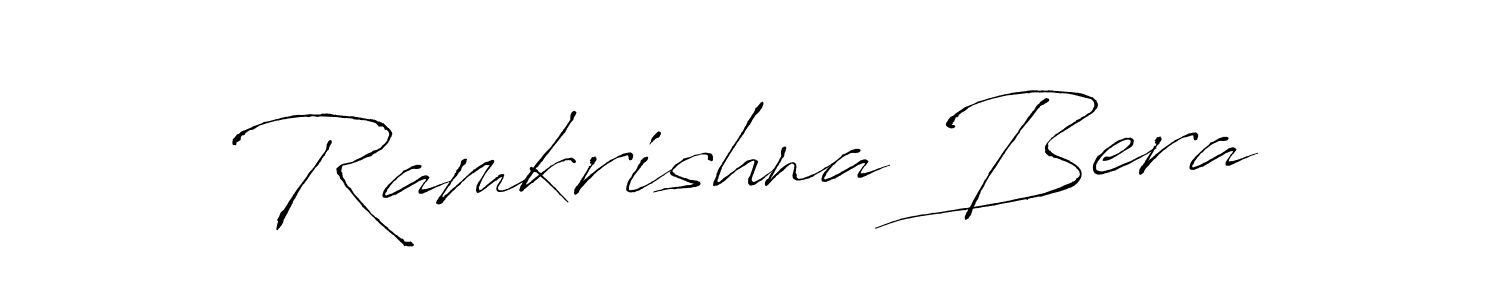 if you are searching for the best signature style for your name Ramkrishna Bera. so please give up your signature search. here we have designed multiple signature styles  using Antro_Vectra. Ramkrishna Bera signature style 6 images and pictures png