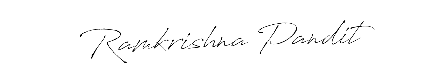 Once you've used our free online signature maker to create your best signature Antro_Vectra style, it's time to enjoy all of the benefits that Ramkrishna Pandit name signing documents. Ramkrishna Pandit signature style 6 images and pictures png