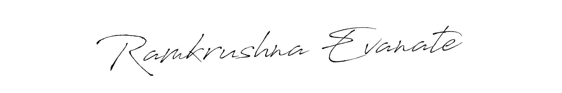 You can use this online signature creator to create a handwritten signature for the name Ramkrushna Evanate. This is the best online autograph maker. Ramkrushna Evanate signature style 6 images and pictures png