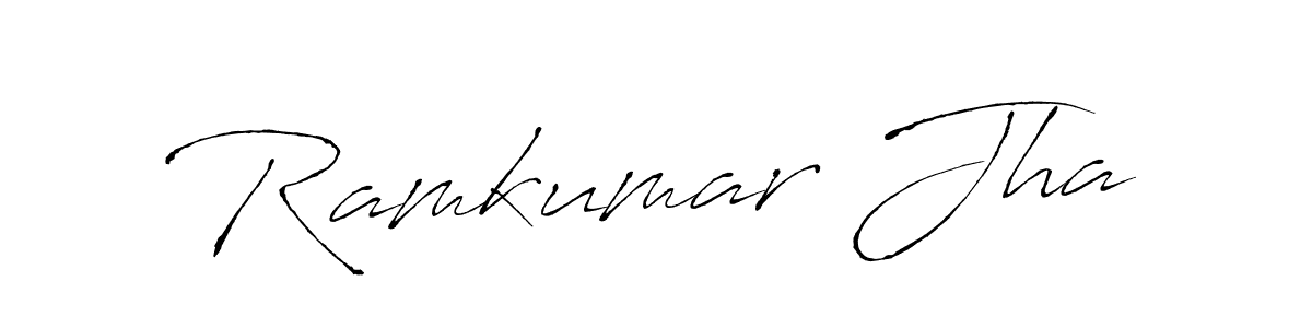 Make a beautiful signature design for name Ramkumar Jha. Use this online signature maker to create a handwritten signature for free. Ramkumar Jha signature style 6 images and pictures png