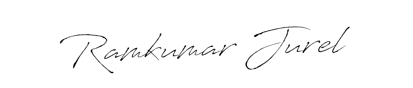 The best way (Antro_Vectra) to make a short signature is to pick only two or three words in your name. The name Ramkumar Jurel include a total of six letters. For converting this name. Ramkumar Jurel signature style 6 images and pictures png