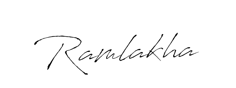 Make a beautiful signature design for name Ramlakha. With this signature (Antro_Vectra) style, you can create a handwritten signature for free. Ramlakha signature style 6 images and pictures png