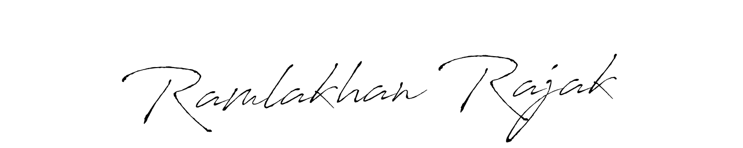It looks lik you need a new signature style for name Ramlakhan Rajak. Design unique handwritten (Antro_Vectra) signature with our free signature maker in just a few clicks. Ramlakhan Rajak signature style 6 images and pictures png