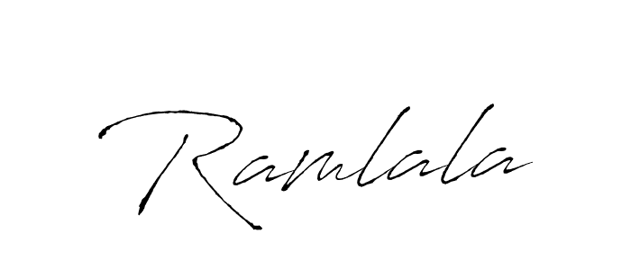 Design your own signature with our free online signature maker. With this signature software, you can create a handwritten (Antro_Vectra) signature for name Ramlala. Ramlala signature style 6 images and pictures png