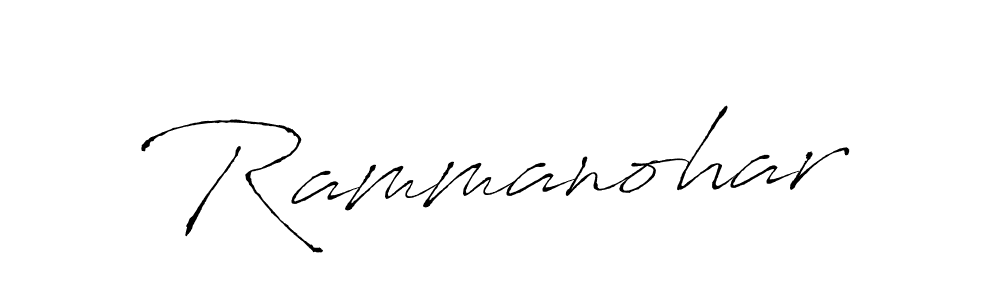 Make a beautiful signature design for name Rammanohar. With this signature (Antro_Vectra) style, you can create a handwritten signature for free. Rammanohar signature style 6 images and pictures png