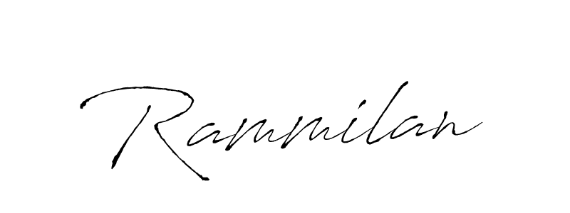 Antro_Vectra is a professional signature style that is perfect for those who want to add a touch of class to their signature. It is also a great choice for those who want to make their signature more unique. Get Rammilan name to fancy signature for free. Rammilan signature style 6 images and pictures png