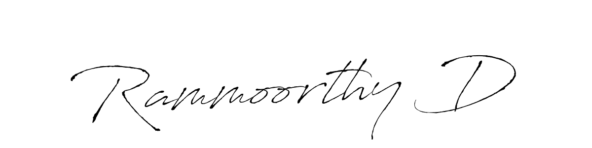 You can use this online signature creator to create a handwritten signature for the name Rammoorthy D. This is the best online autograph maker. Rammoorthy D signature style 6 images and pictures png