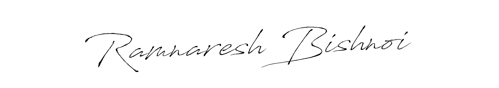 Design your own signature with our free online signature maker. With this signature software, you can create a handwritten (Antro_Vectra) signature for name Ramnaresh Bishnoi. Ramnaresh Bishnoi signature style 6 images and pictures png